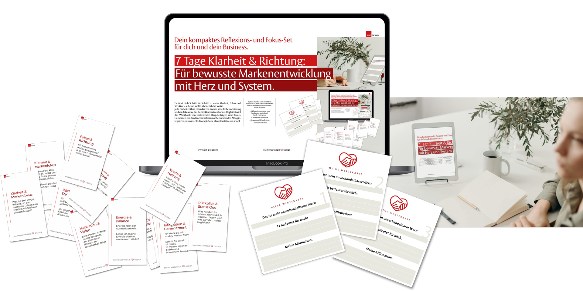 7 Tage Klarheit und Richting - Dein kompaktes Reflexions- und Strategie-Set für einen bewussten Jahresstart.