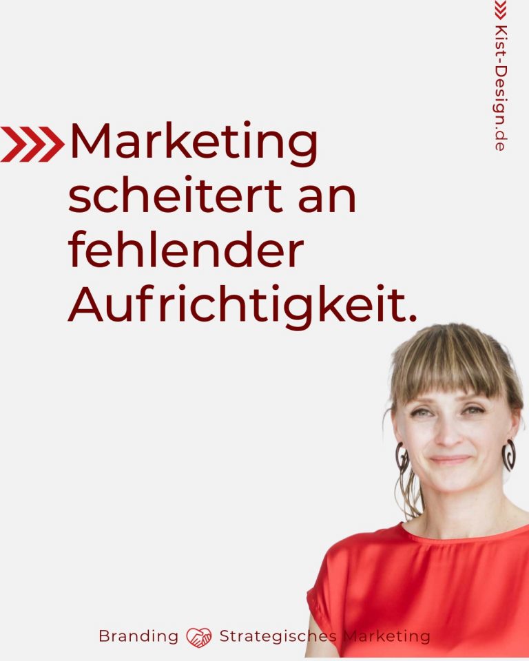 Branding, von Markenstrategie über Markendesign bis hin zum Marketing, beginnt bei der authentischen und ehrlichen Positionierung und dir selber.